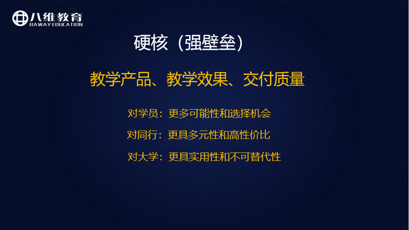 八维教育薪薪向荣大学生短期精英班解密之介绍